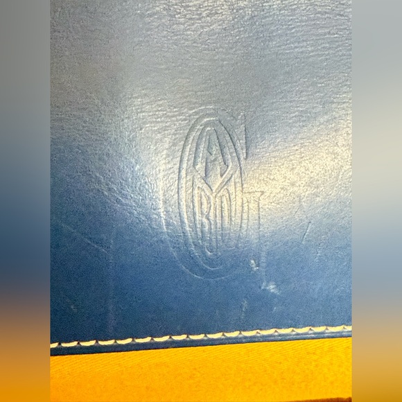 Goyard Blue Ambassade briefcase - Picture 15 of 16